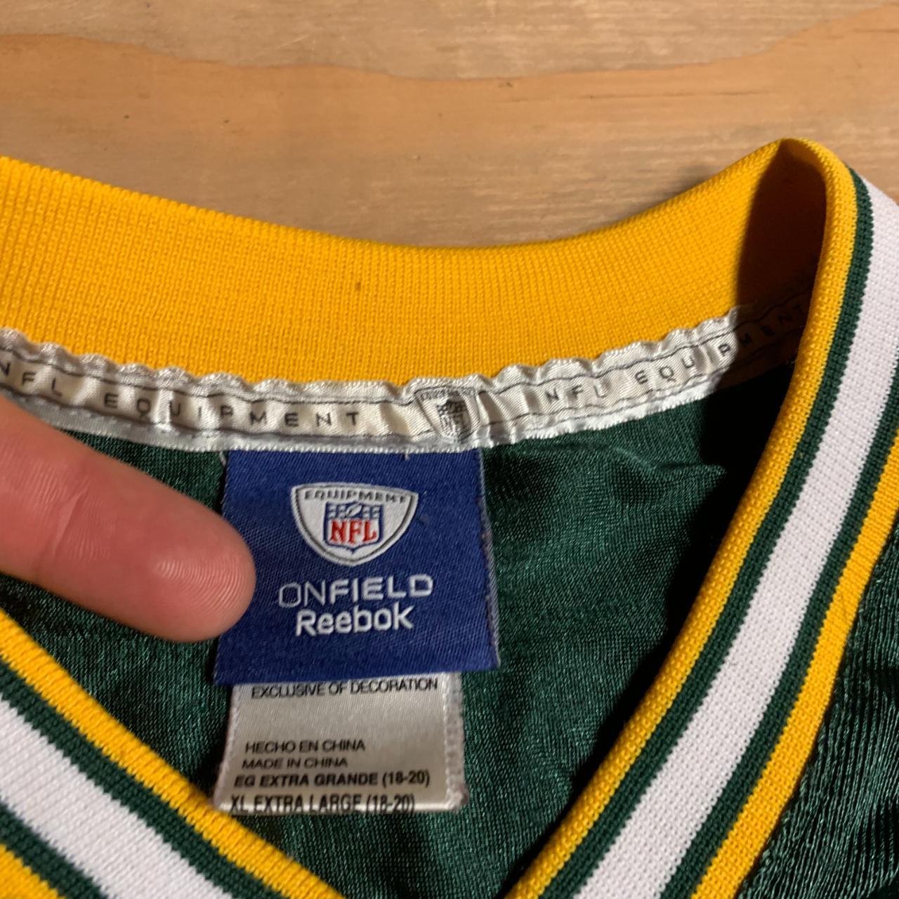 Aaron Rodgers Green Bay Packers Jersey #12 Reebok On - Depop