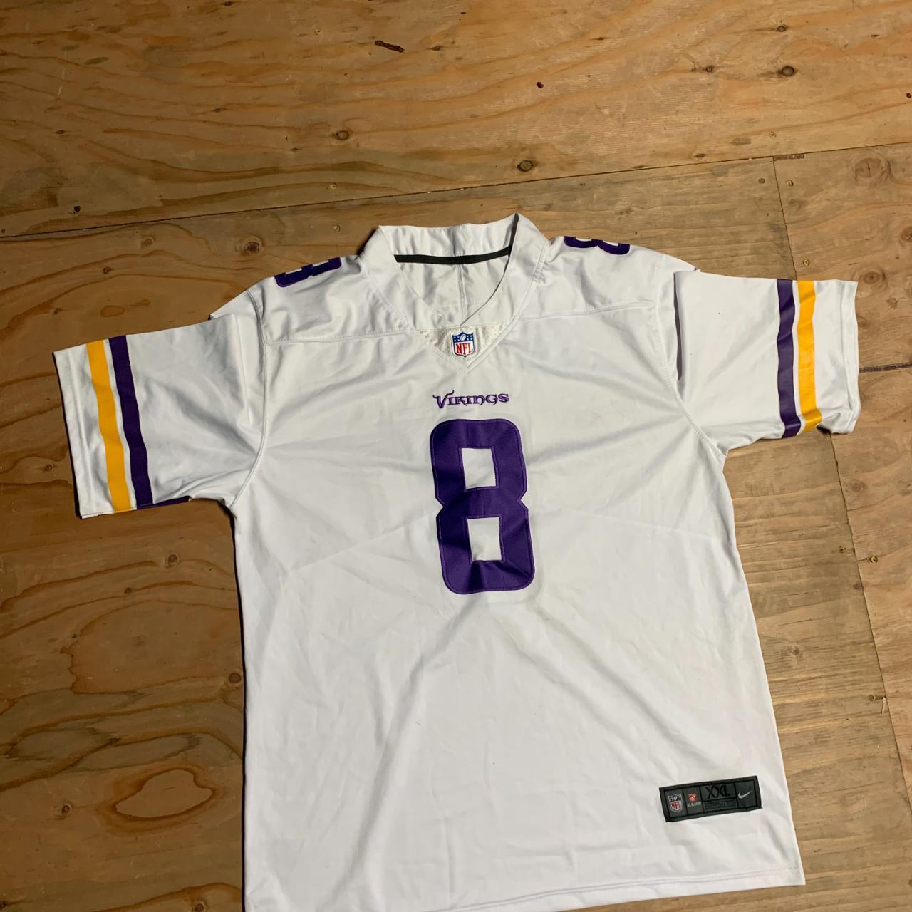 Kirk Cousins Jersey Purple NFL Vikings Jersey - Depop