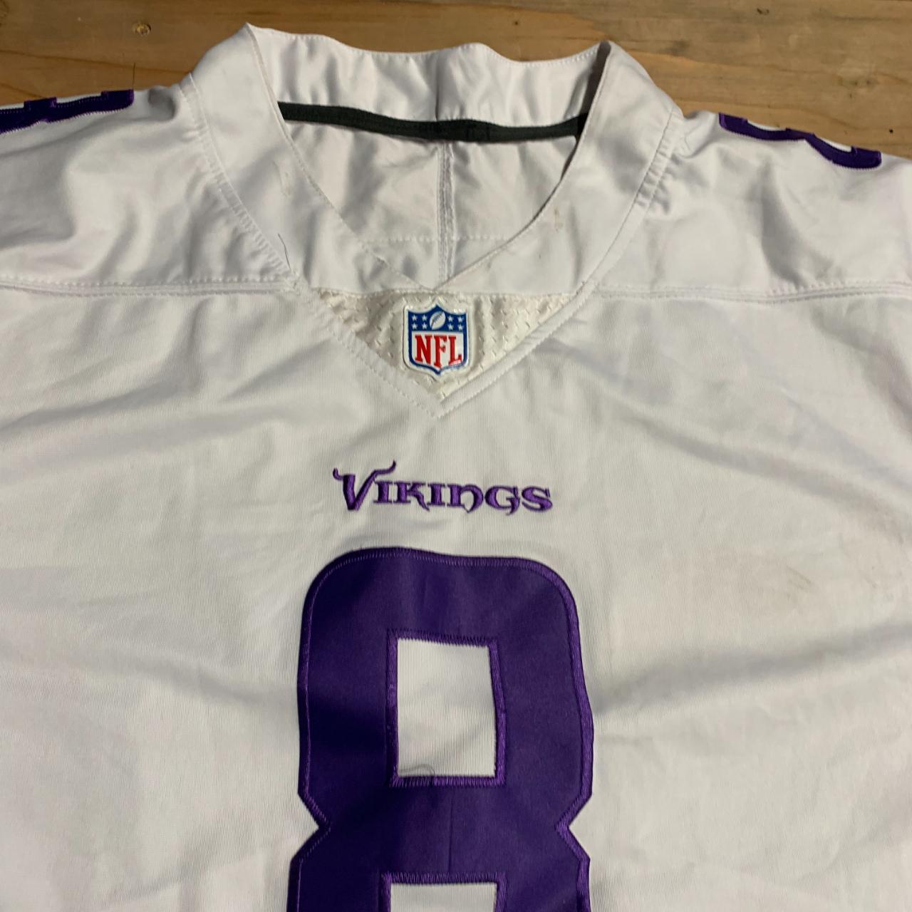 Kirk Cousins Jersey Purple NFL Vikings Jersey - Depop