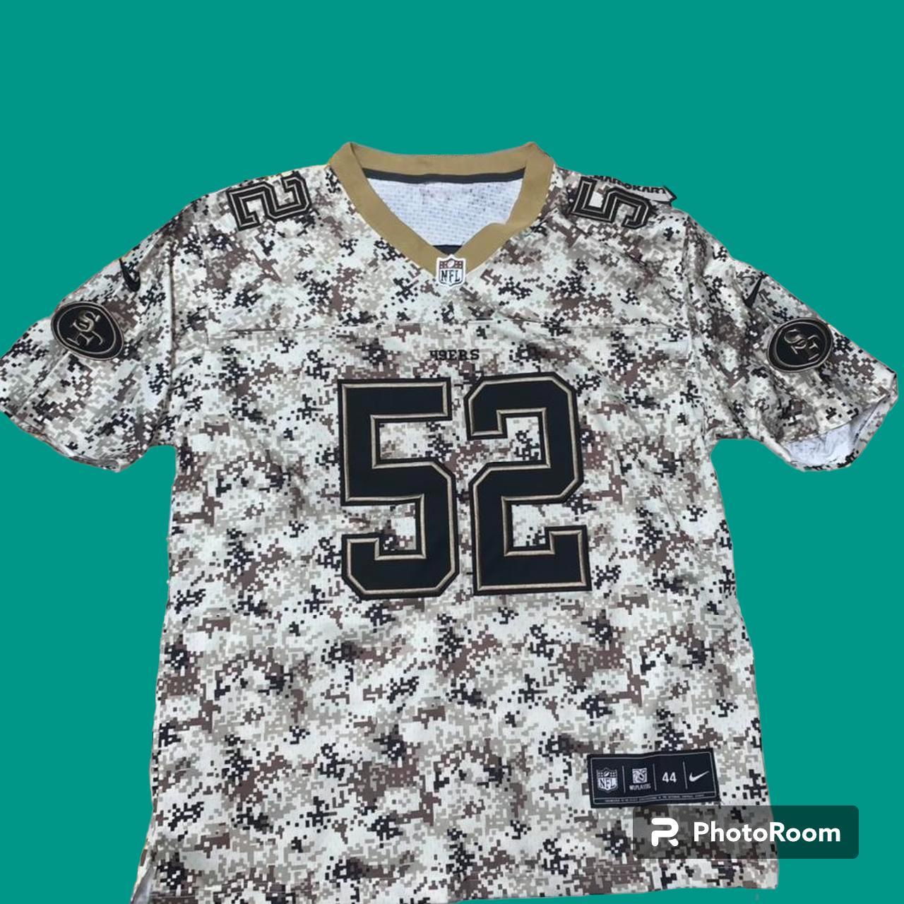 Patrick Willis San Francisco 49er Digital Camo - Depop