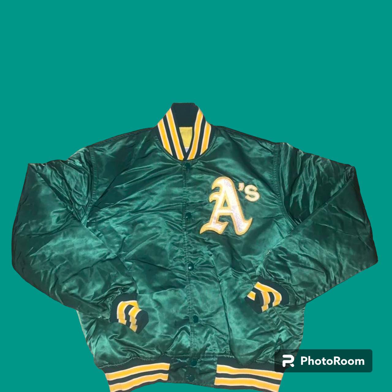 Bomber Jacket Oakland Athletics MLB Green