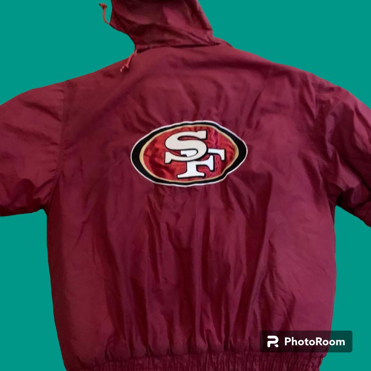 Vintage 49ers Jacket Logo 7 San Francisco 49ers - Depop