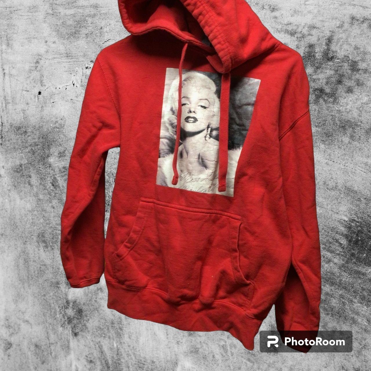 Marilyn monroe hot sale red hoodie