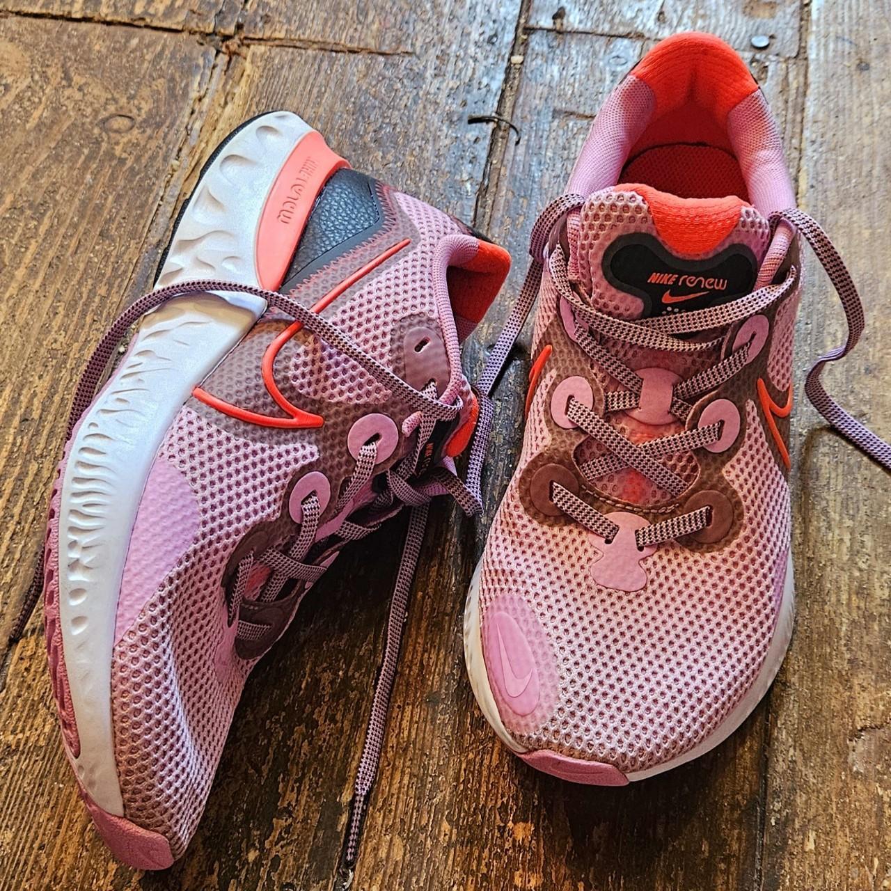 pink nike renew run