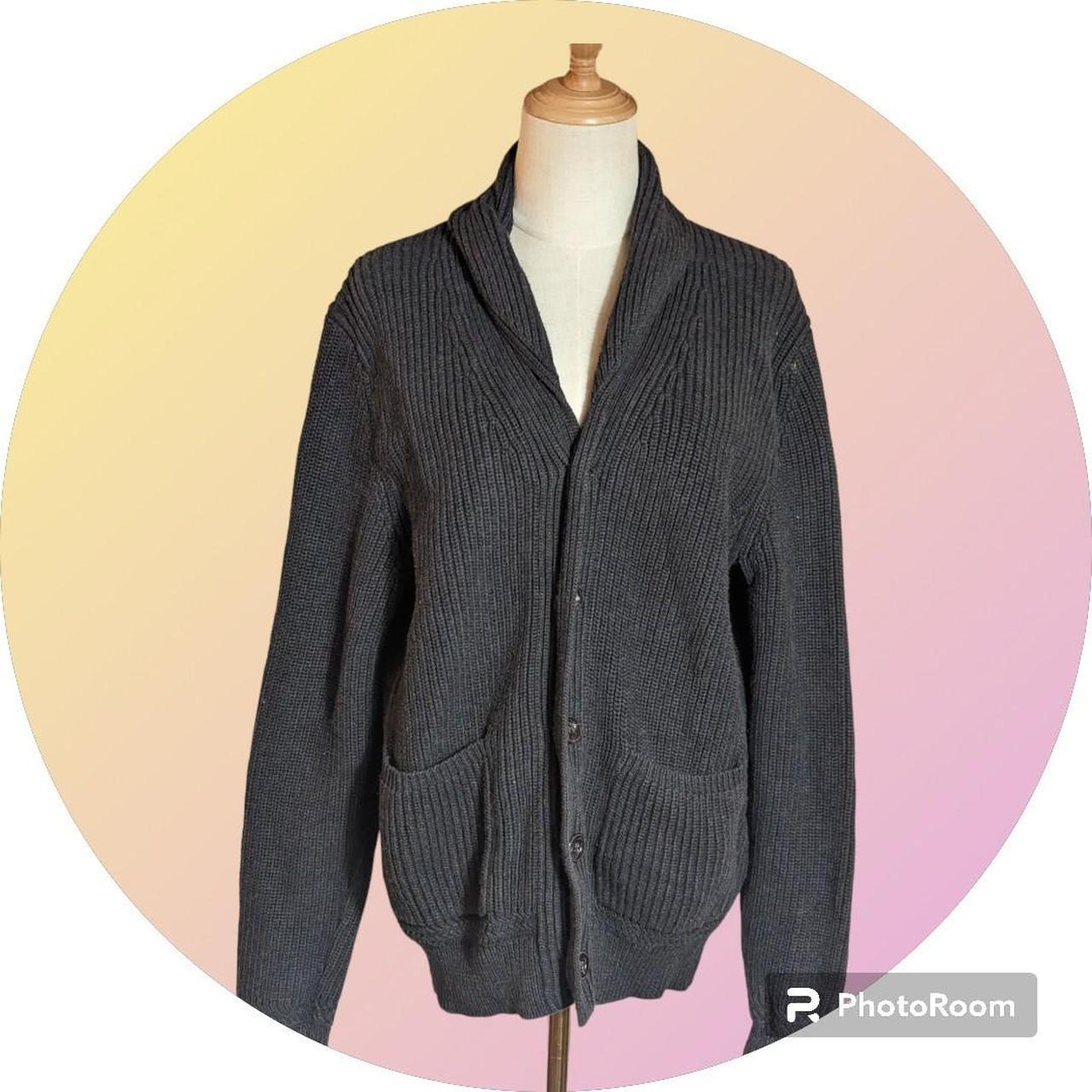 Heavy shop cotton cardigan