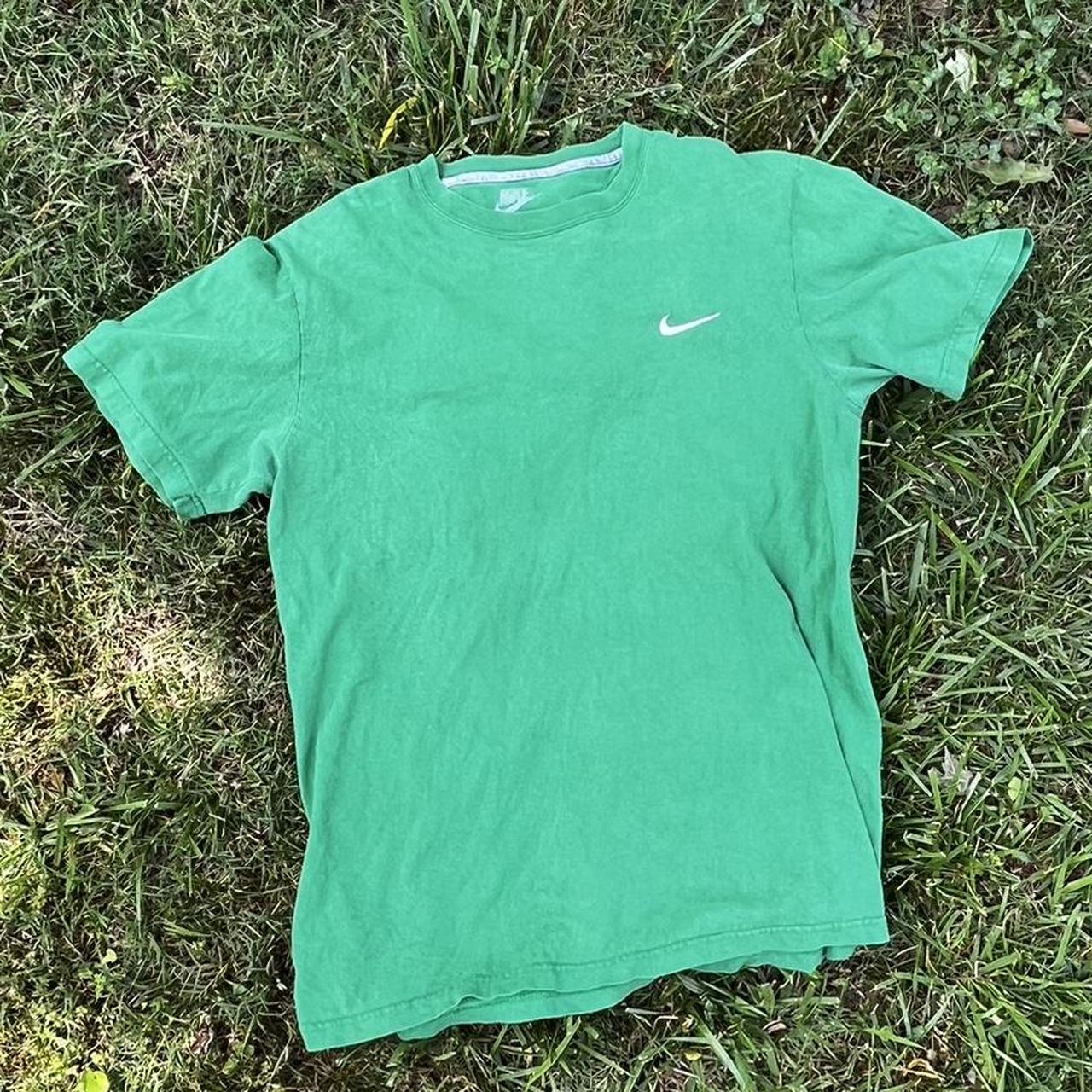 stadium green nike shirt