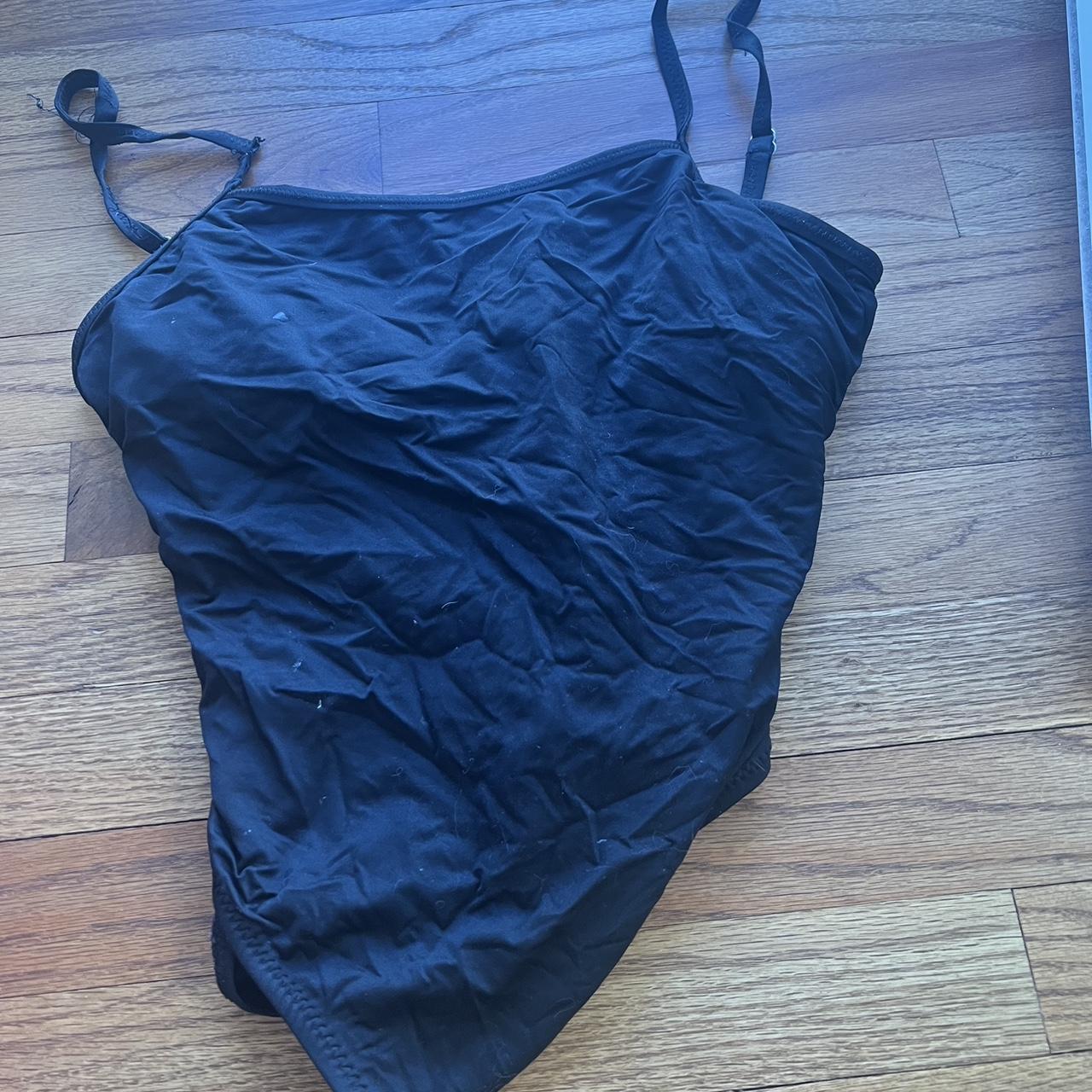 Shade & Shore Women's Black Swimsuit-one-piece | Depop