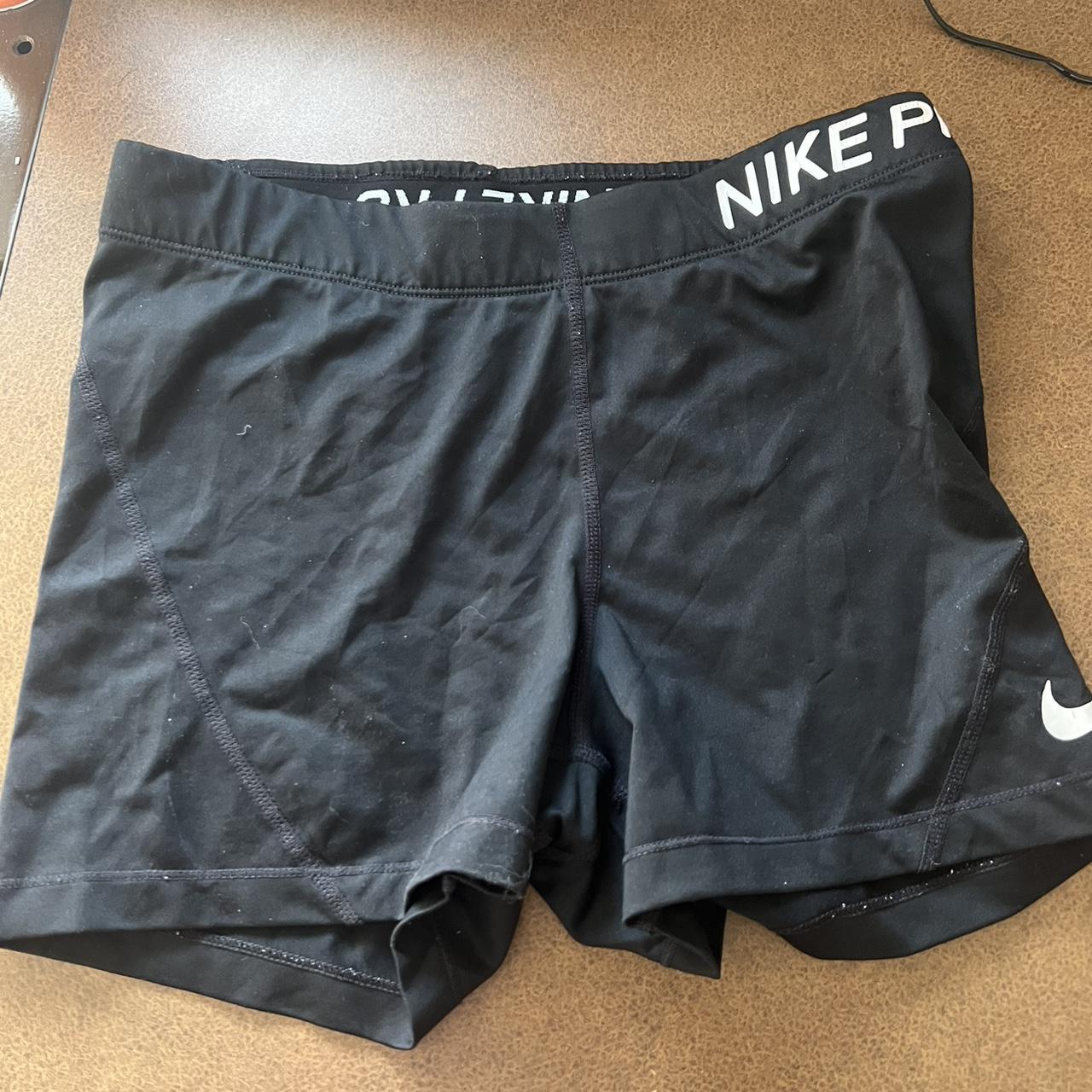 Nike pro shorts Good condition, shown in pics #nike... - Depop