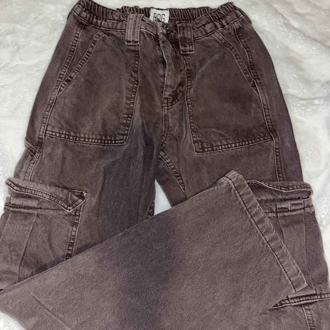 Brown BDG urban outfitters cargo pants Never... - Depop