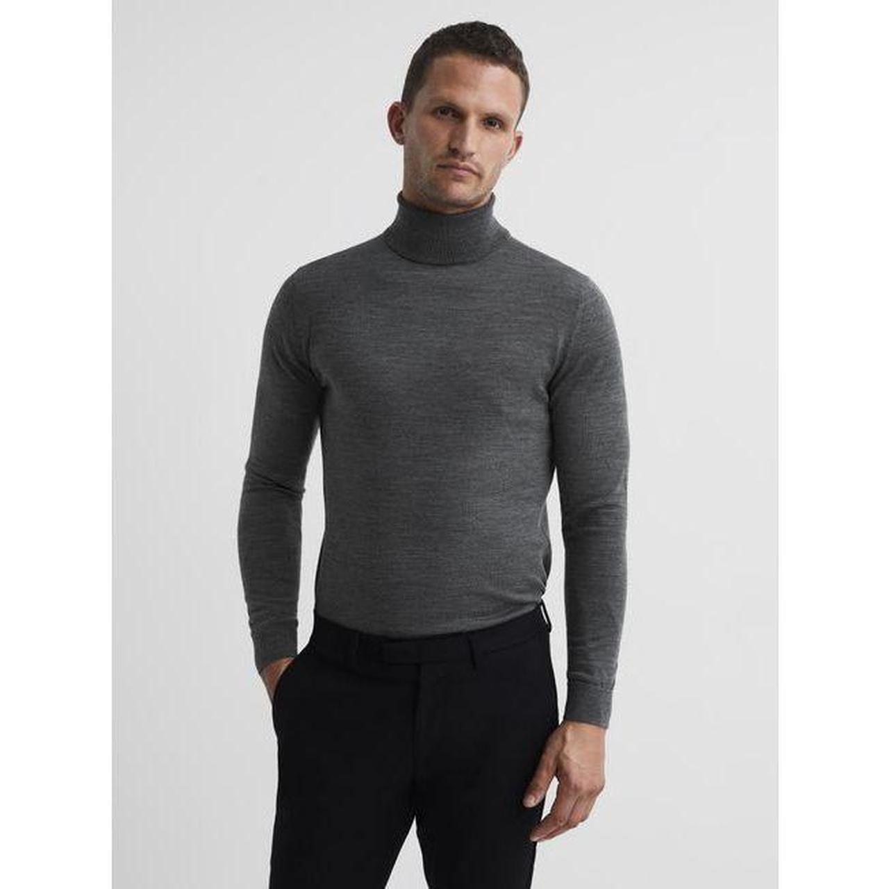 Reiss Mens Grey Jumper Depop