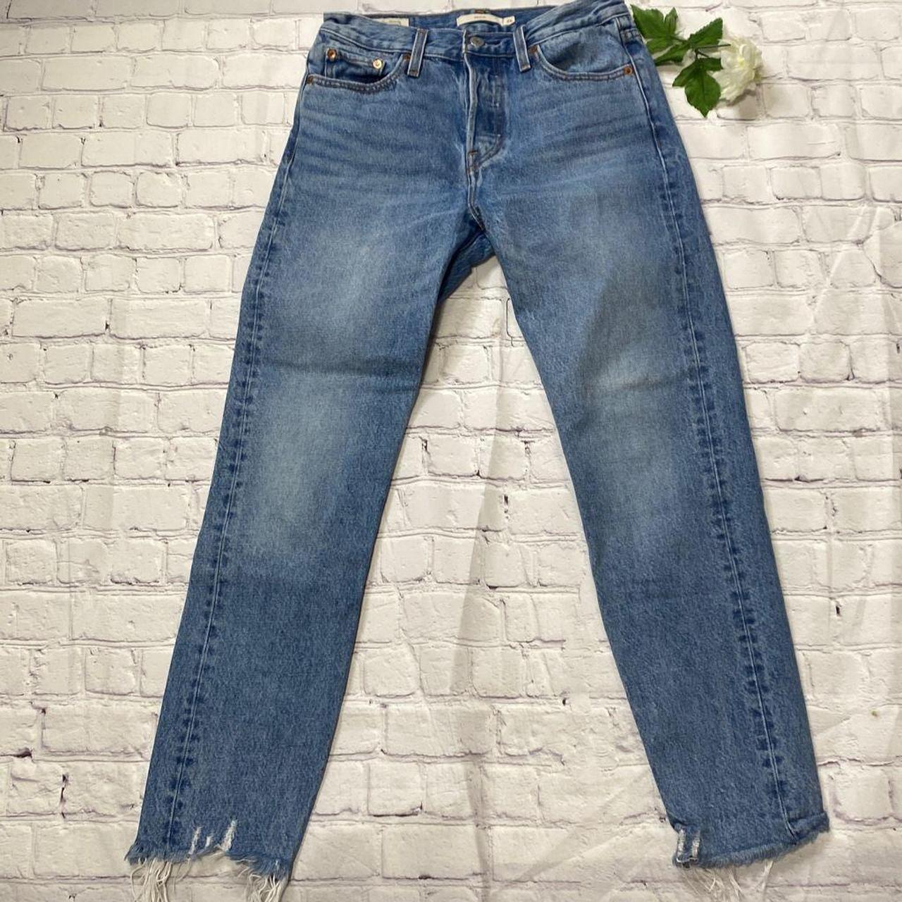 Levi's Wedgie High-Rise Structured hot Rigid Iconic Denim Jeans 26