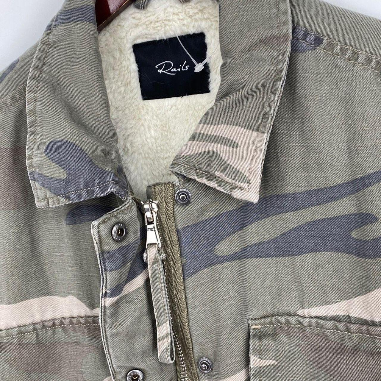 Rails Women's Jacket - Green/Cream - M – Rails Wh… - image 8