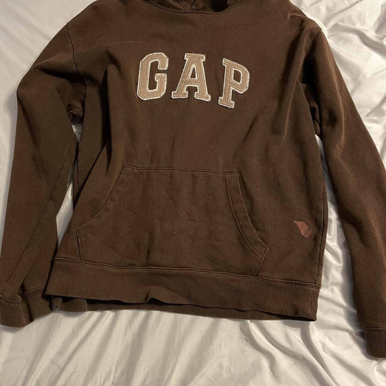 Gap Men's Brown Hoodie | Depop