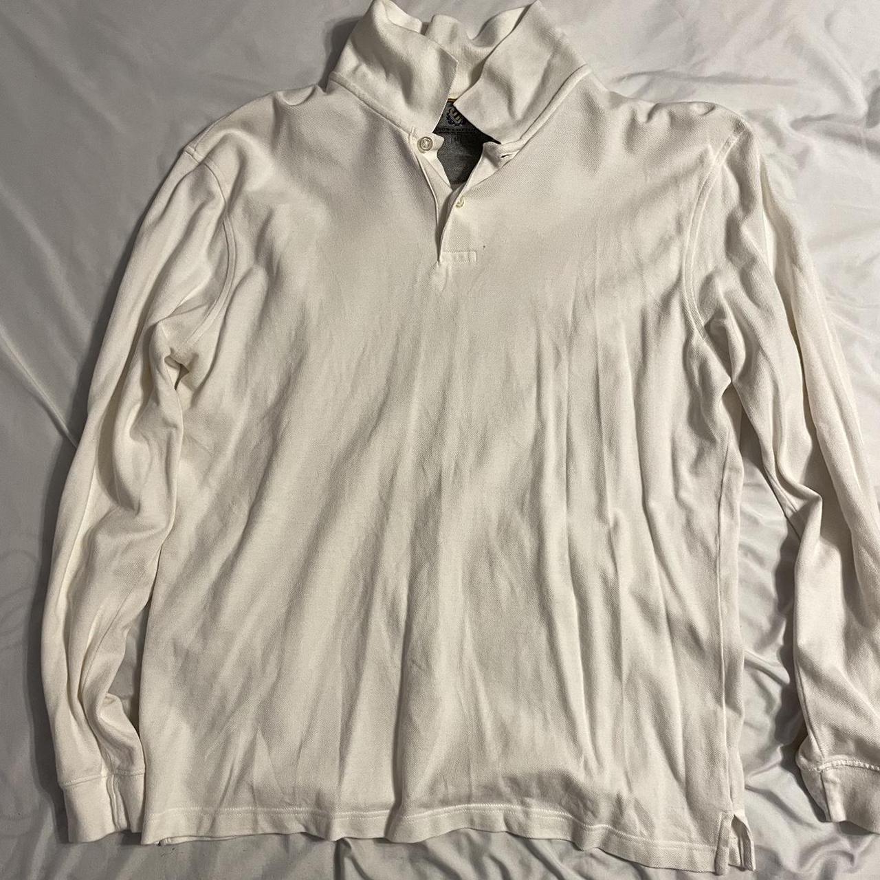 Men's White Jumper Depop