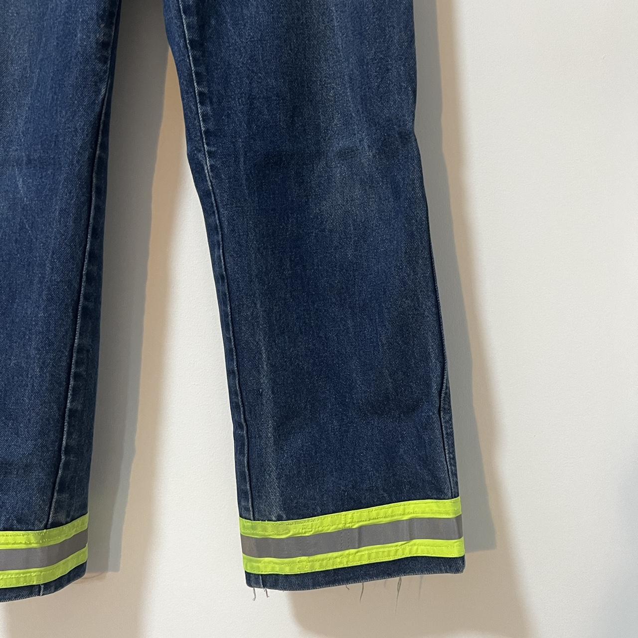 Dickies FR workwear denim with high vis Size Depop