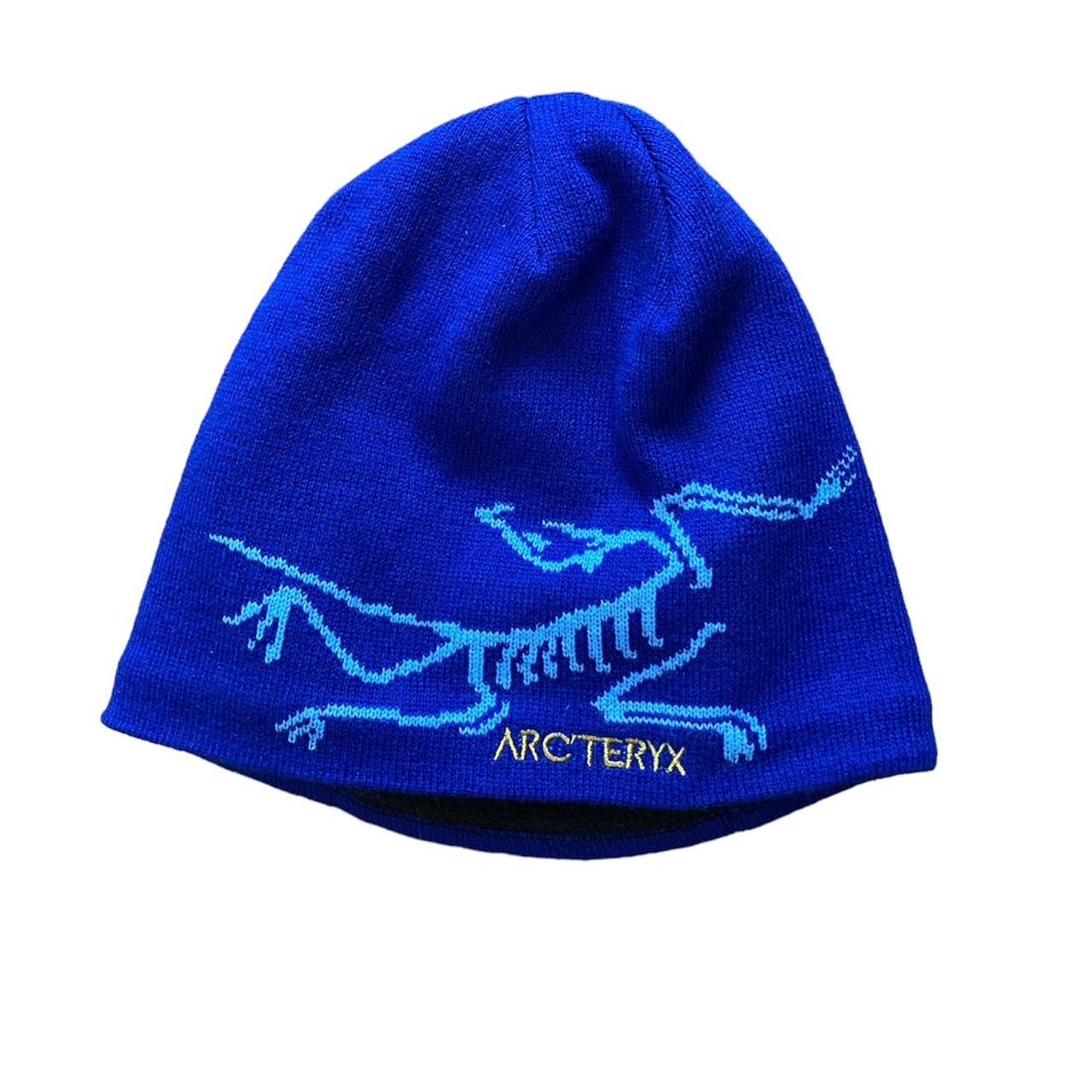 Arcteryx beanie Arcteryx hat Blue arcteryx hat - Depop