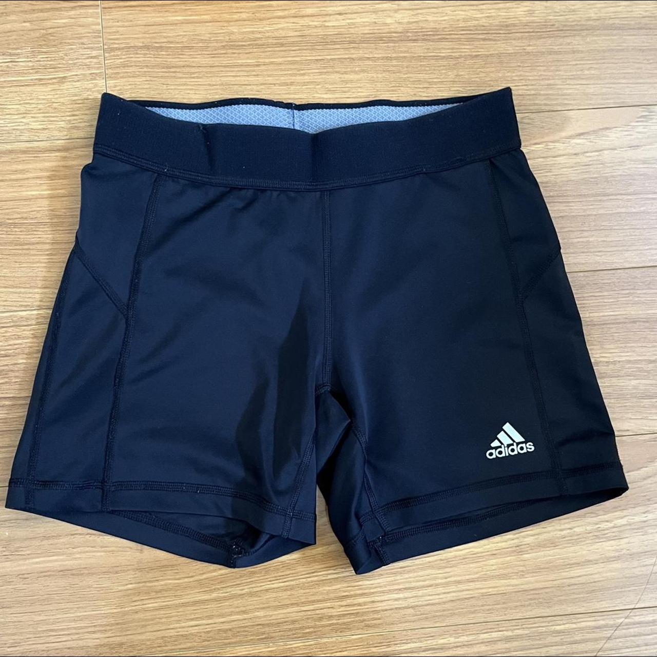 Adidas tech fit compression shorts Size S (8 AU)... - Depop