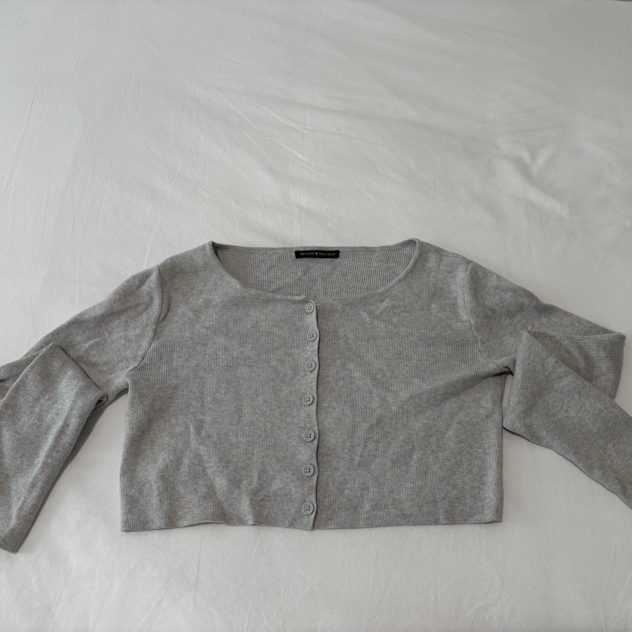 Grey Cardigan Black Cardigan Brandy Melville Autumn Wool Cable
