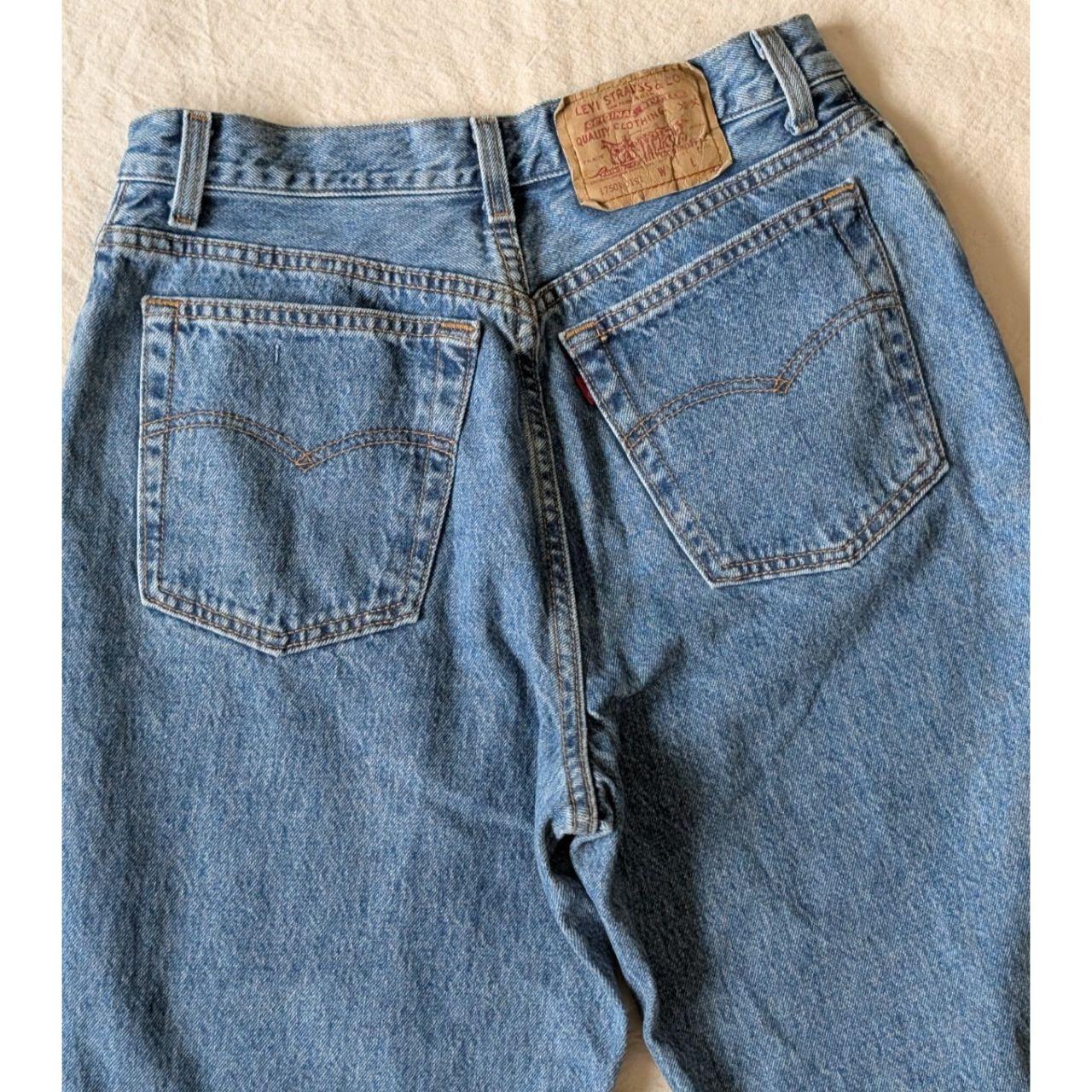 Levi's Women's Jeans - Blue - 29" – Vintage 1991 … - image 5