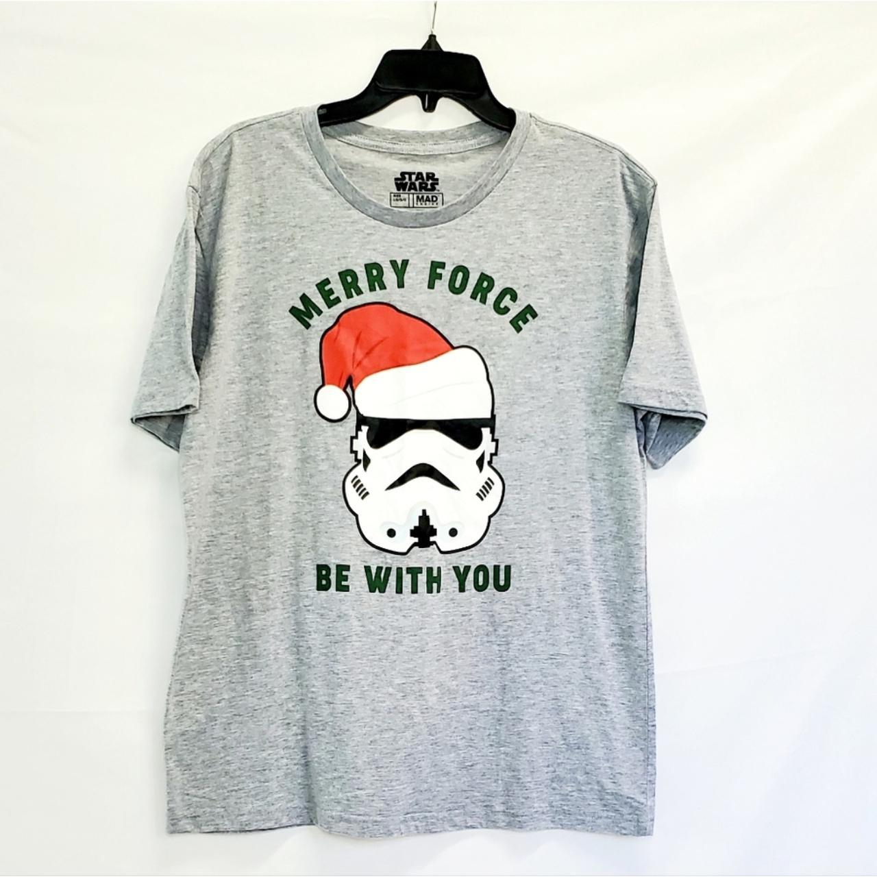 Official Star Wars Merry Force Be With You - Depop