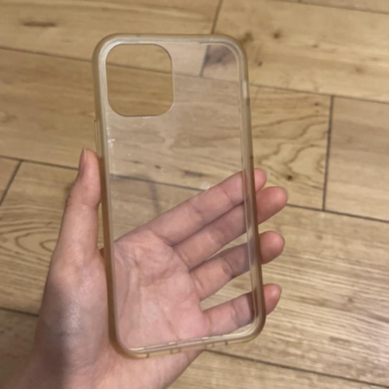 Clear Otterbox iPhone 12 case Has yellowed a bit Depop