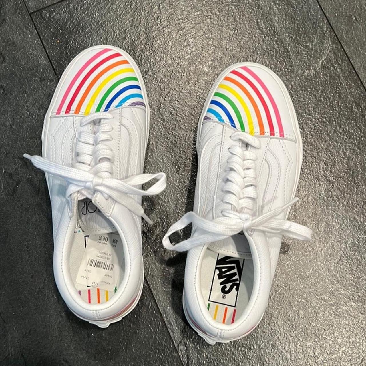 Vans Old Skool Rainbow Skate Shoe Sneakers Old Skool Rainbow Skate