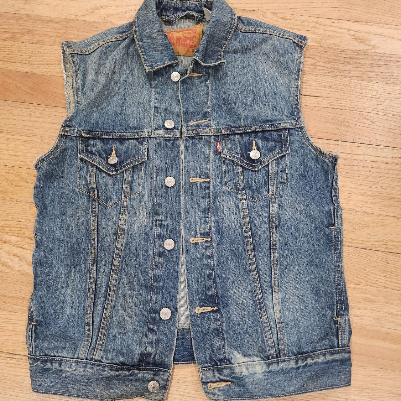 Levi's Women's Vest - Blue/Navy - S – Levi Straus… - image 1