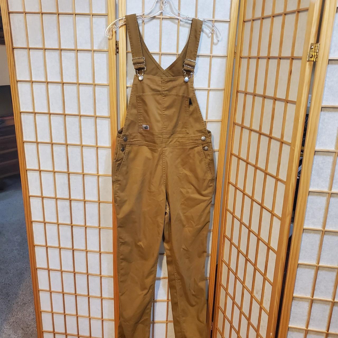 Duluth Trading Company Women's Tan Dungarees-overalls (2)