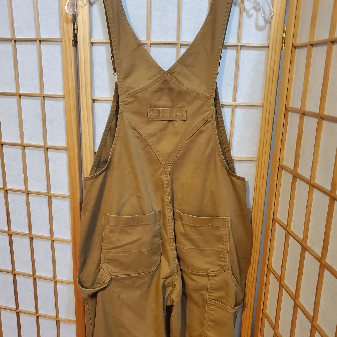 Duluth Trading Company Women's Tan Dungarees-overalls (3)