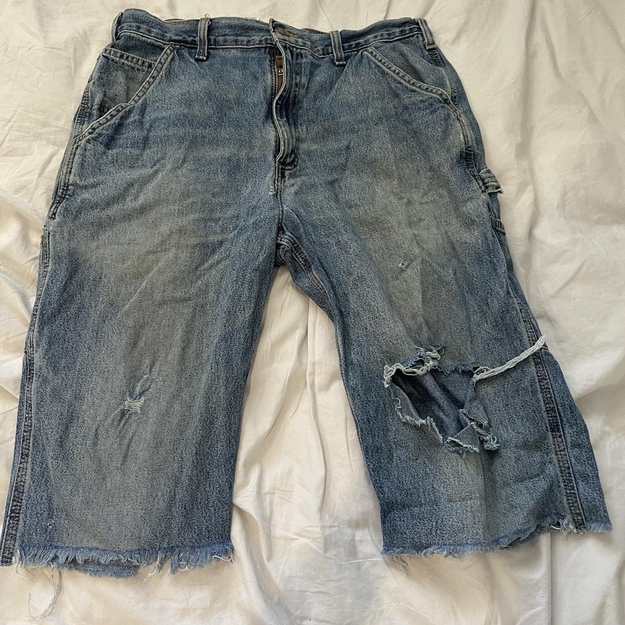 Vintage baggy Carhartt jorts Lovely piece Got a... - Depop