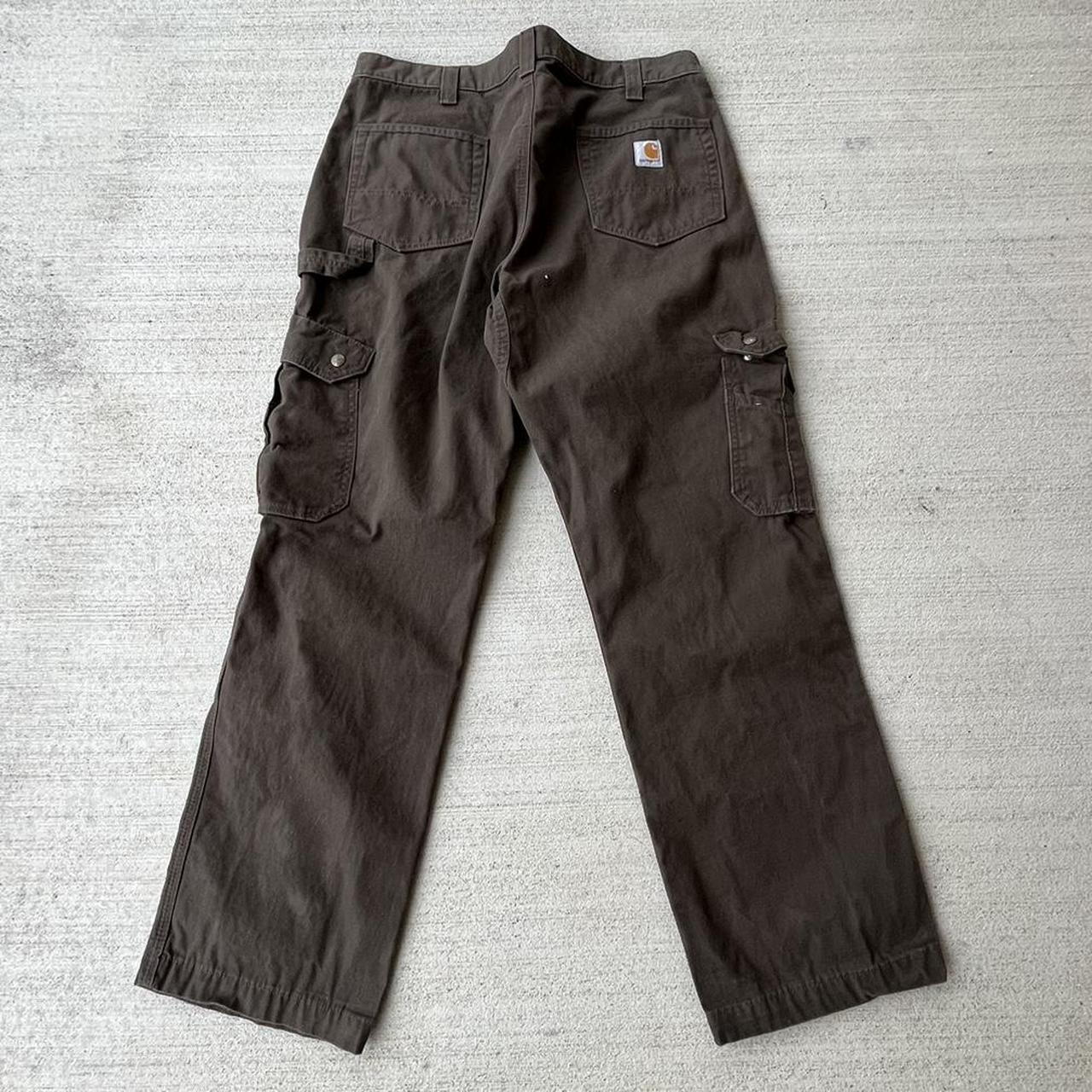 Carhartt Men's Brown Trousers | Depop