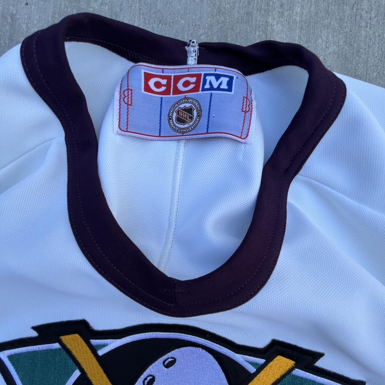 Vintage CCM Anaheim Ducks jersey 1990s era Warm up - Depop