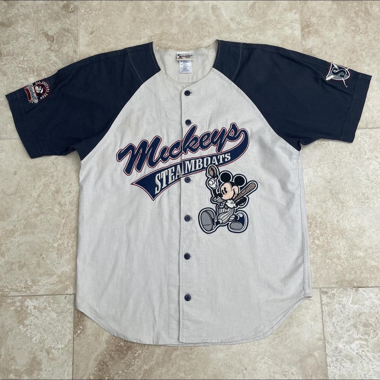 Vintage Mickey Mouse baseball Jersey ⚾️ 🚚// FREE 1st... - Depop