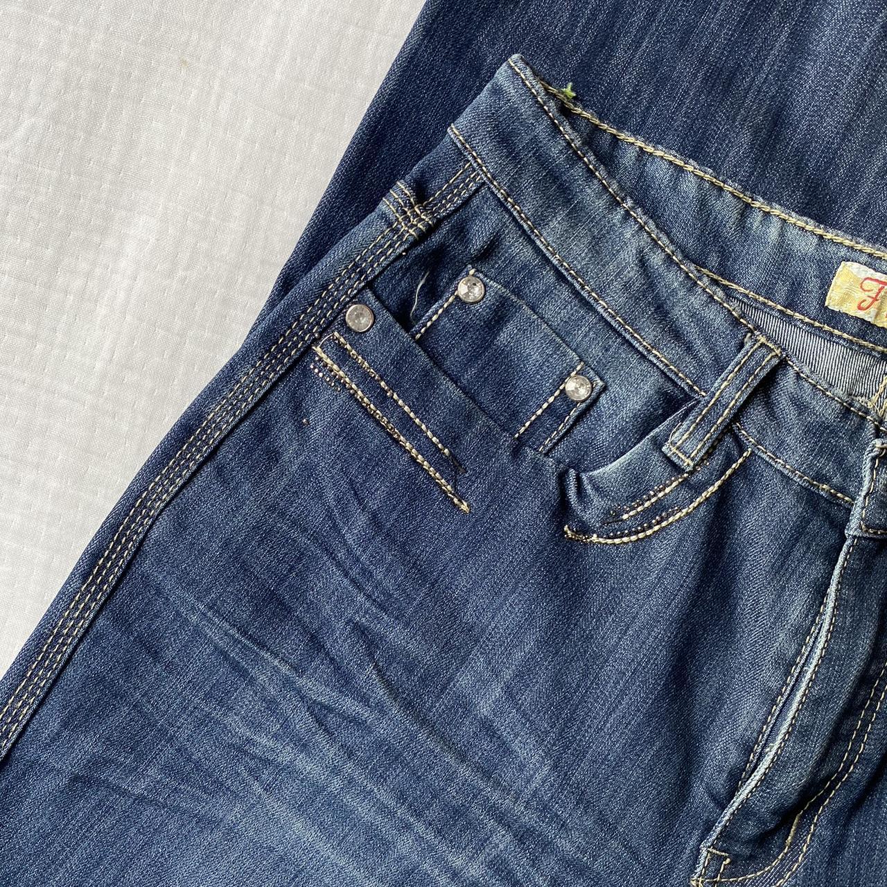 Y2k bootcut deadstock jeans •deadstock unique... Depop