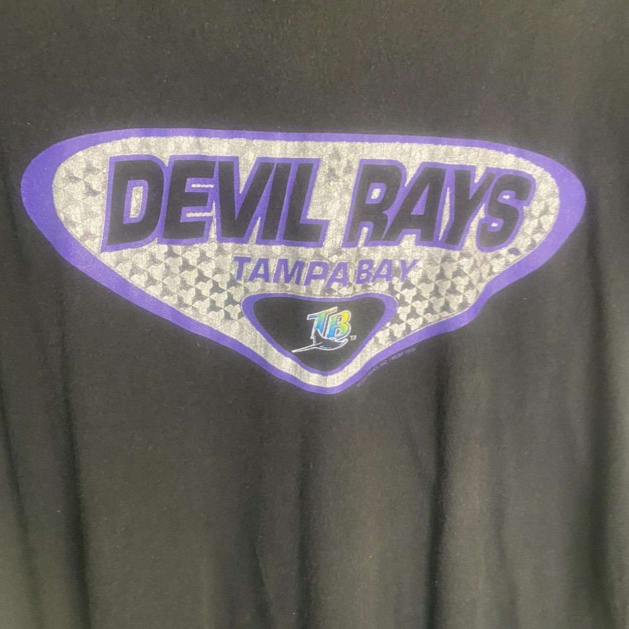 vintage tampa bay devil rays graphic tee size XL - Depop