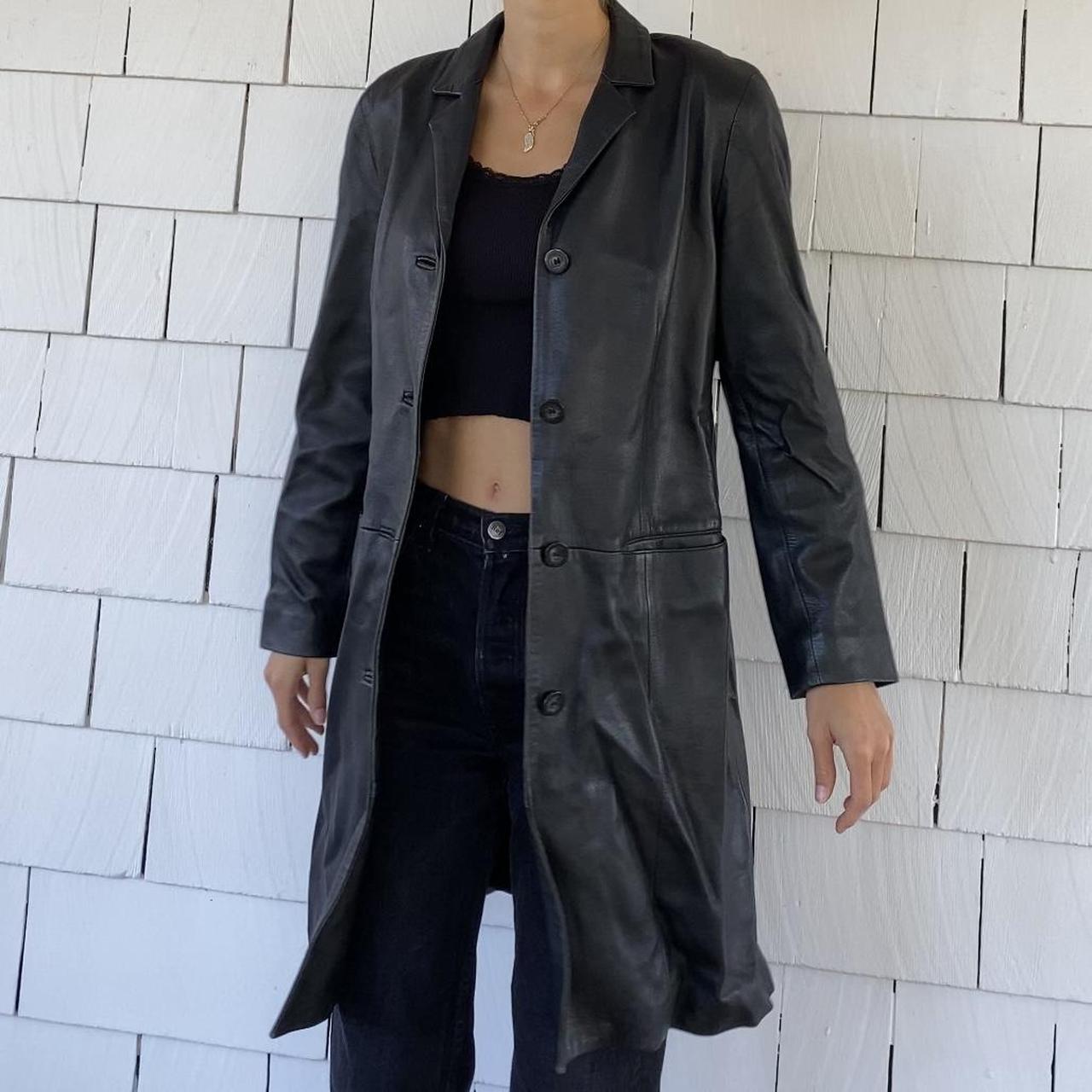 Vintage Women's Duster Jacket - Black - One size … - image 1