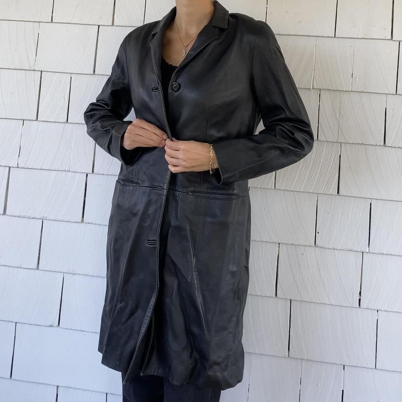 Vintage Women's Duster Jacket - Black - One size … - image 2