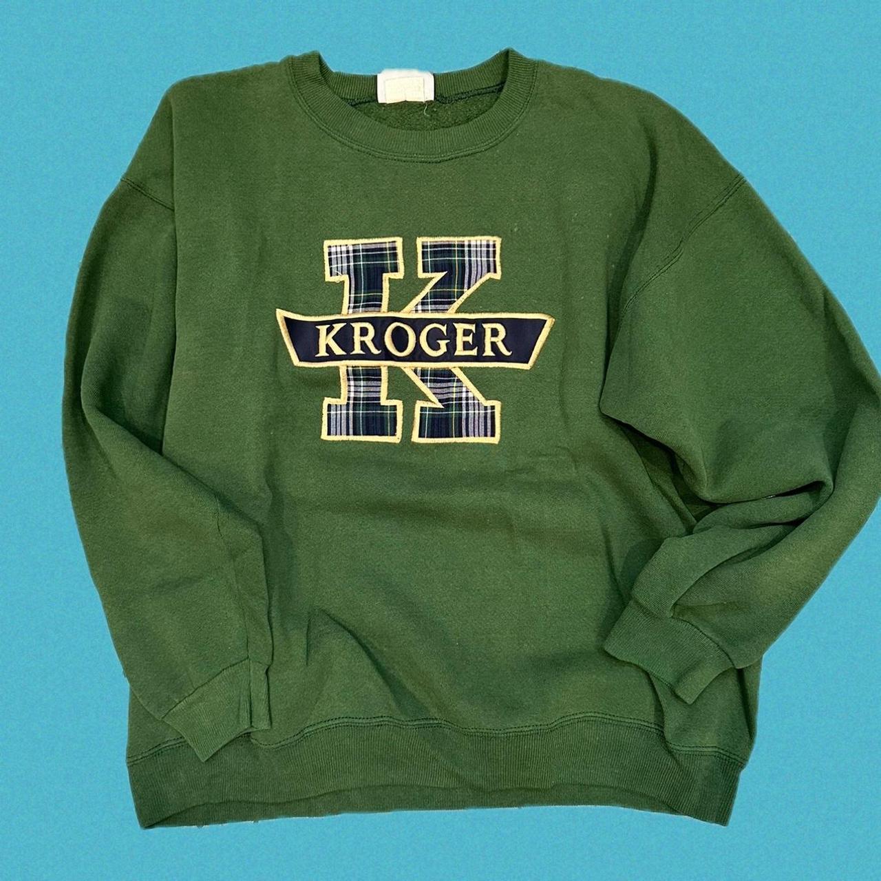 vintage Kroger sweatshirt Size xl fits like