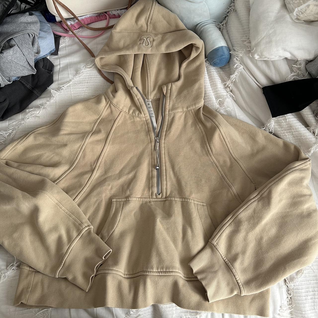 Lululemon Scuba Oversized 1/2 Zip top Hoodie Trench