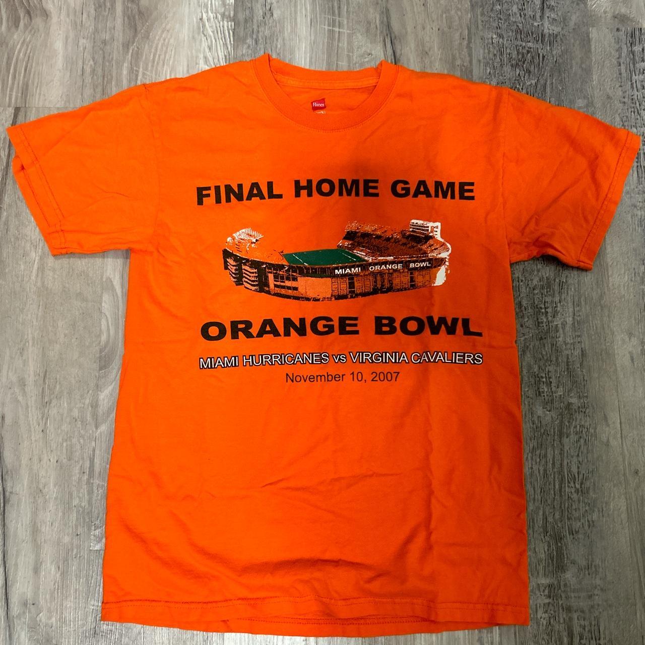 2007 Miami Hurricanes orange bowl “Final home Game” Depop