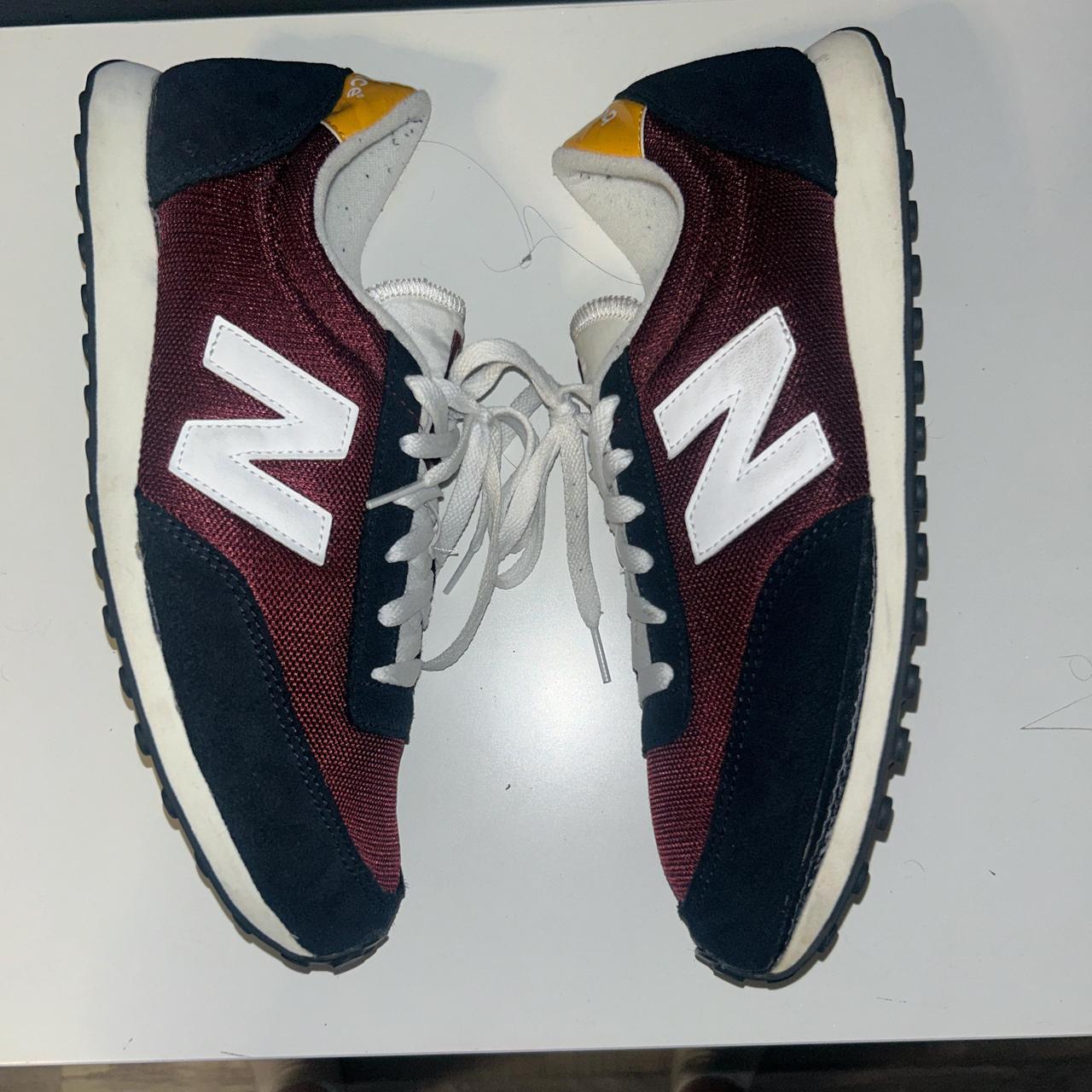 New balance burgundy 410 size 11.5 men s Depop