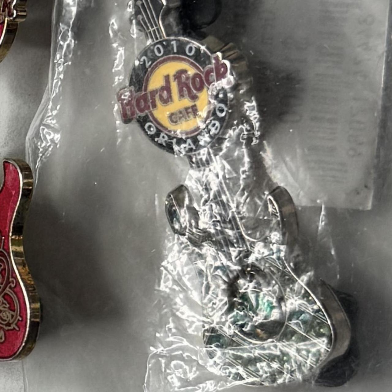Hard Rock Cafe Guitar Pin Lot Bundle 7 Piece Multi... Depop
