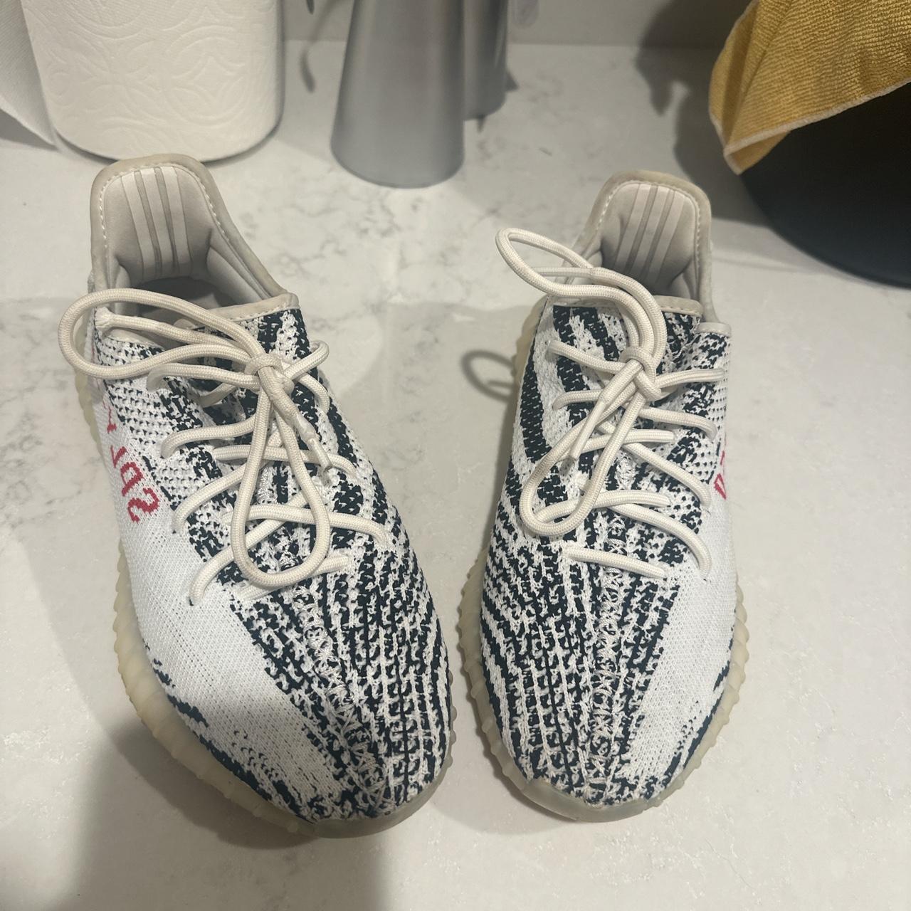 Yeezy zebra sale size 7.5