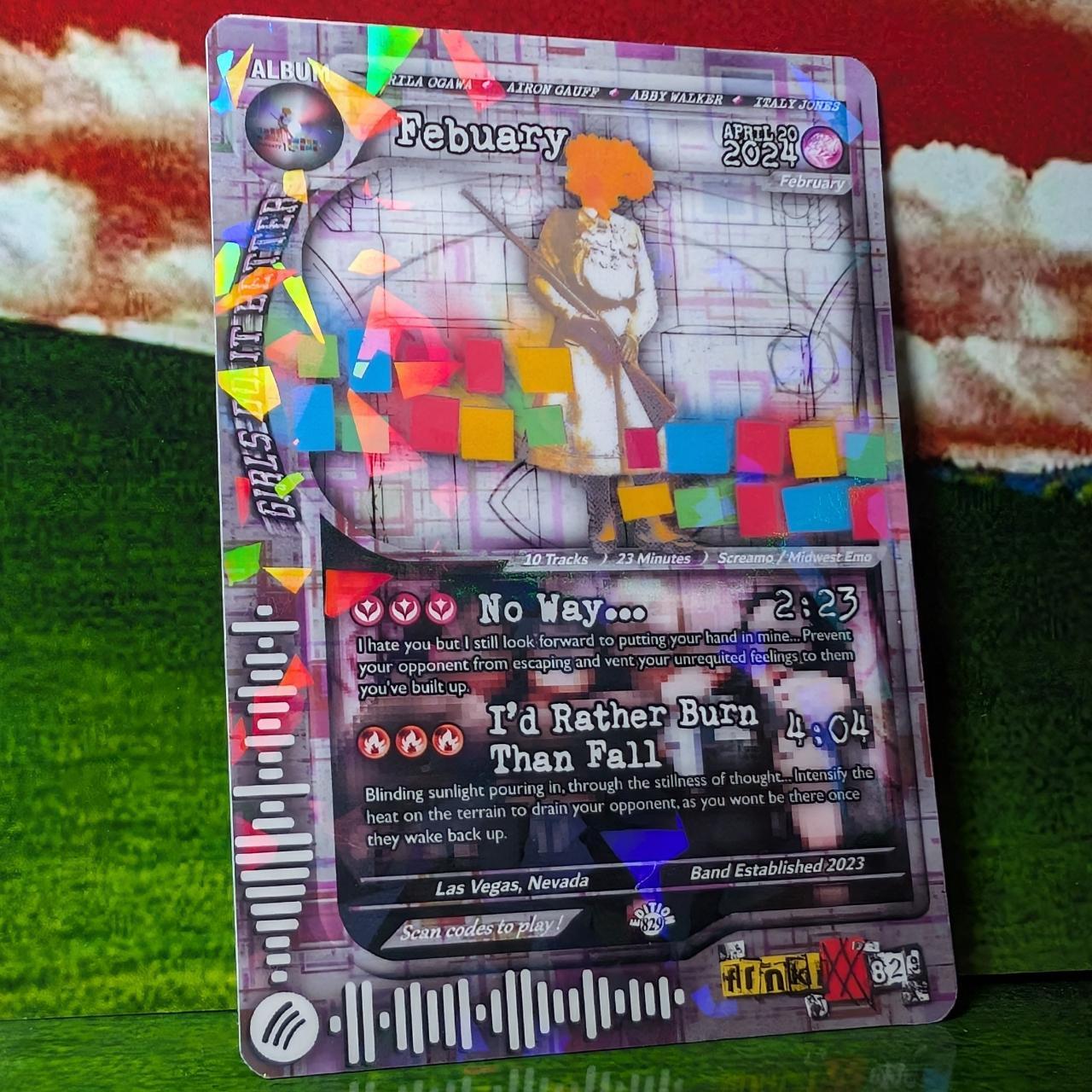 PinkPantheress Holographic Trading Card Set !!ALL | Depop