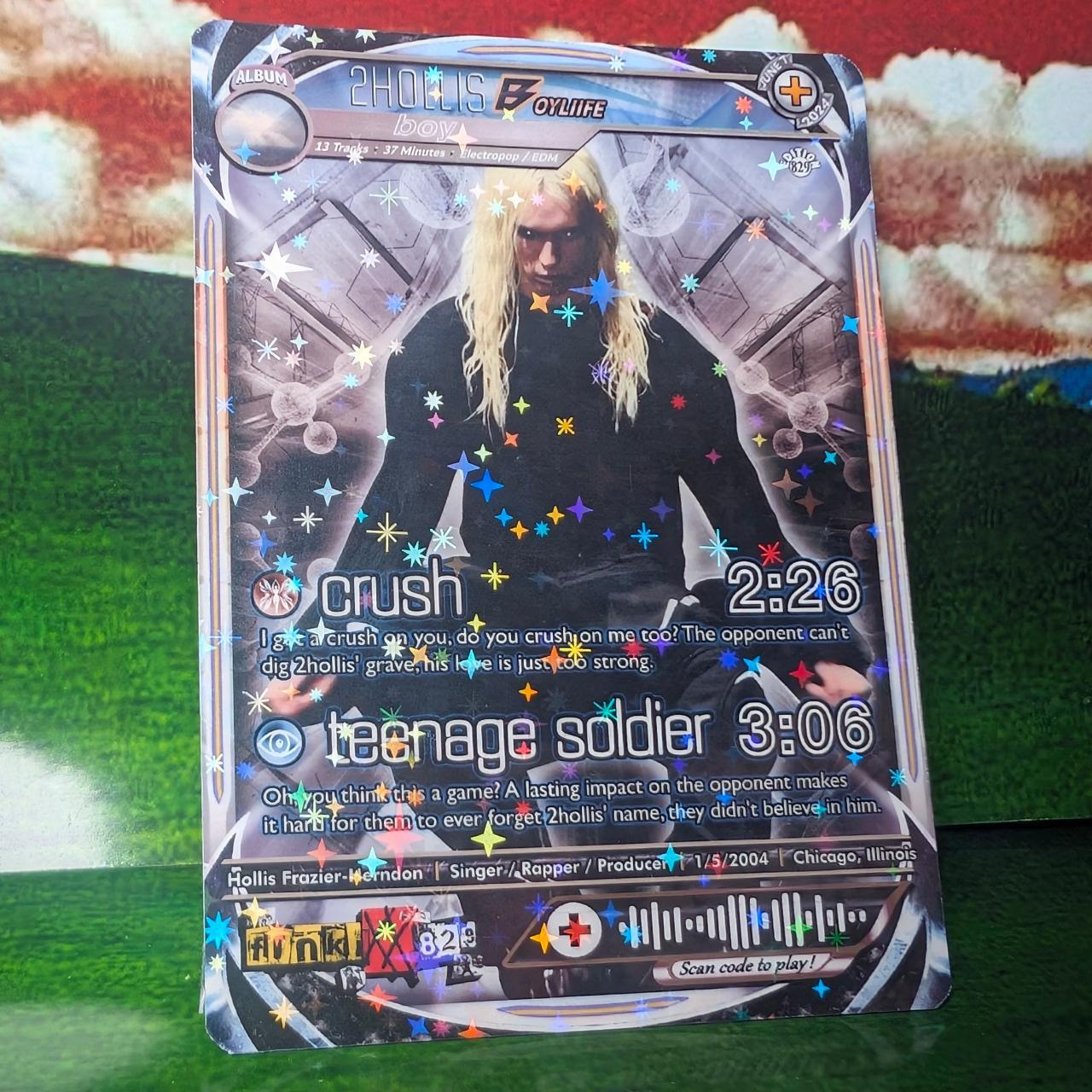 PinkPantheress - 'Heaven Knows' Holographic Trading | Depop