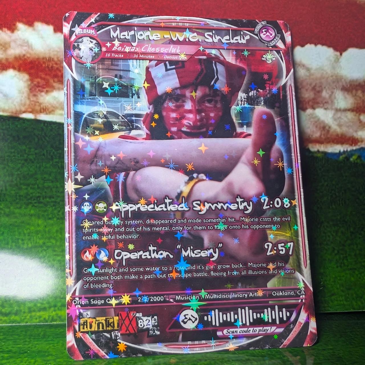 PinkPantheress - 'Heaven Knows' Holographic Trading | Depop