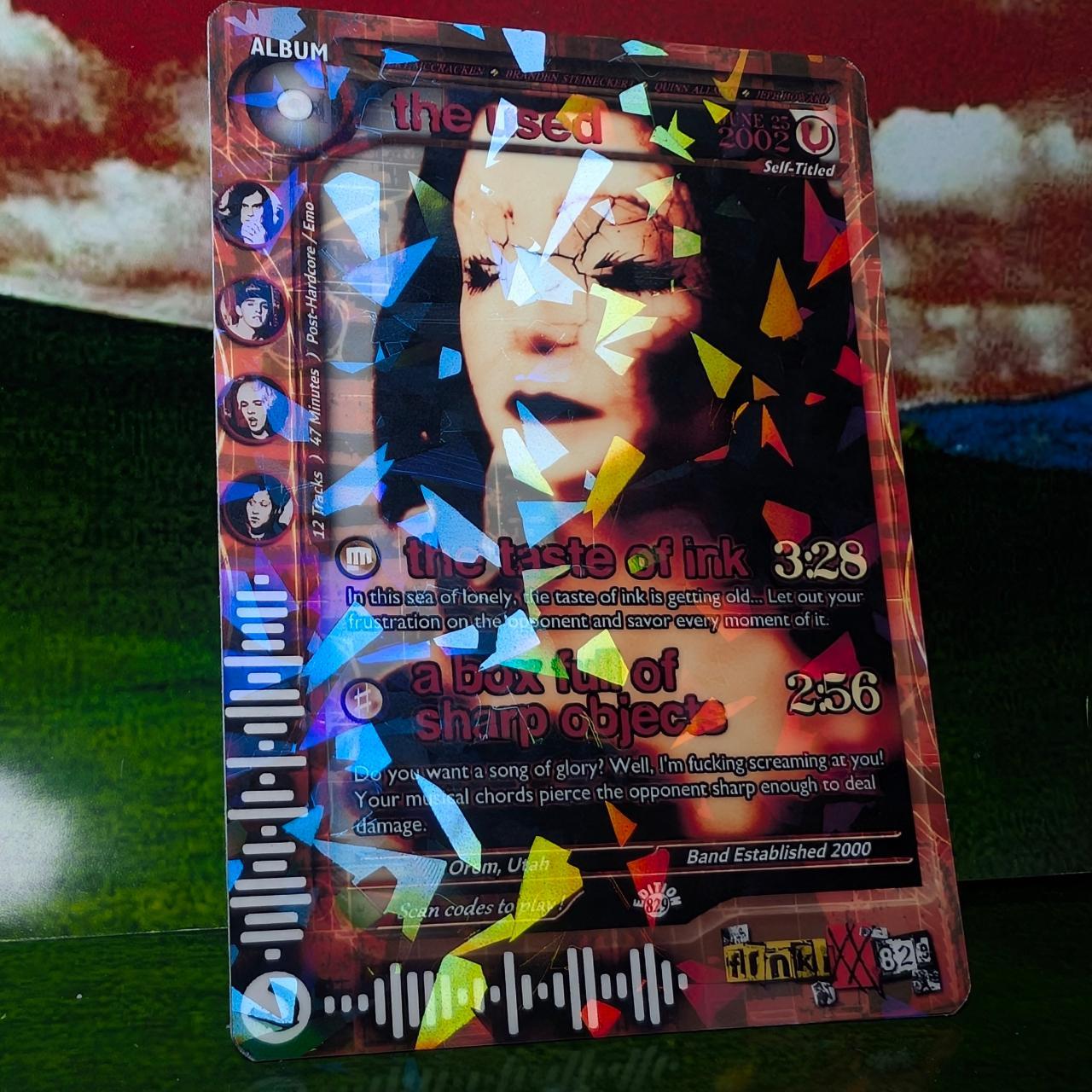 PinkPantheress - 'Heaven Knows' Holographic Trading | Depop