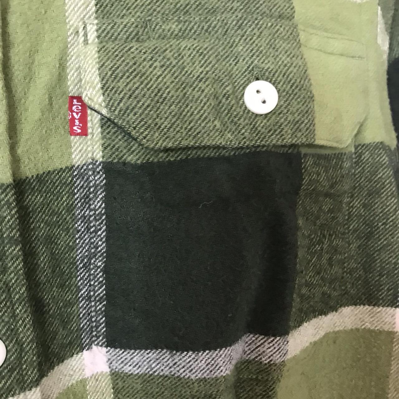 Levi's NFL Green Bay Packers Flannel Snap Button - Depop