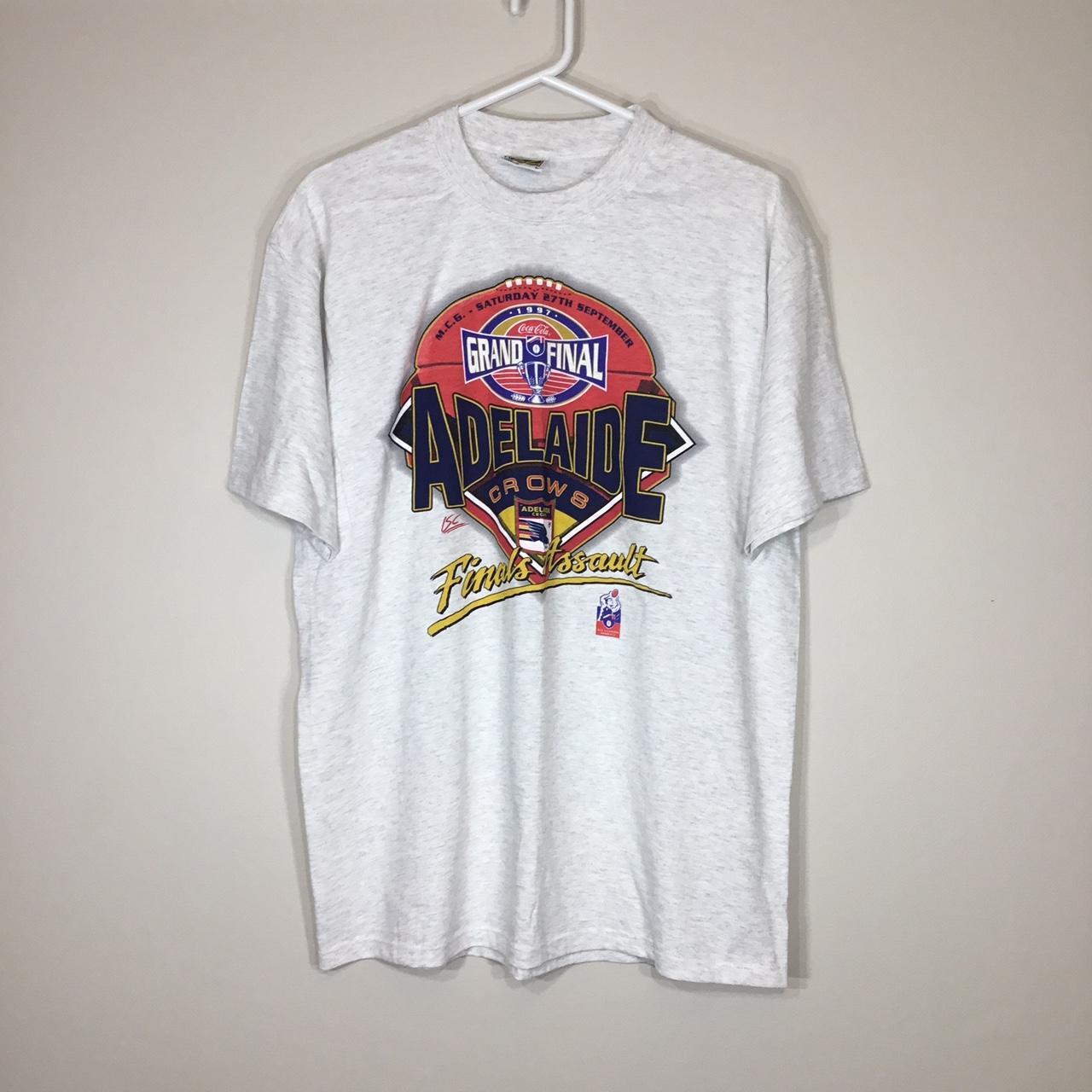 Adelaide Crows 1997 ISC AFL Grand Final Tee... - Depop