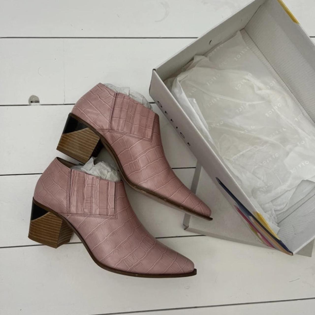 Office pink outlet boots